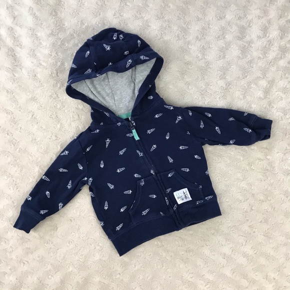 Carter’s Hooded Light Jacket Bundle 3 Months Blue - Picture 4 of 6